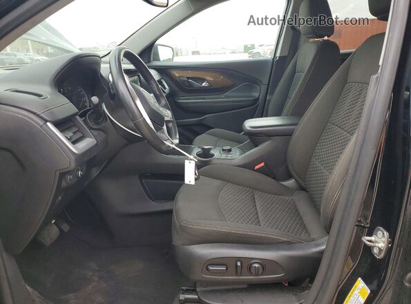 3GKALTEV4JL367090 2018 GMC TERRAIN Черный Вид салона спереди