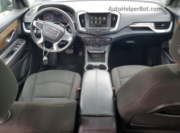 3GKALTEV4JL367090 2018 GMC TERRAIN Черный Вид панели приборов