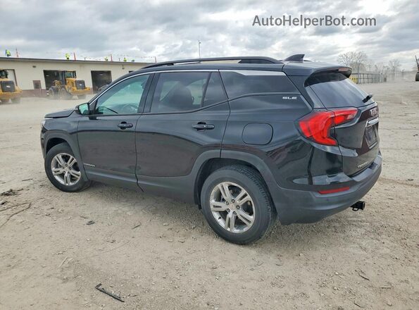 3GKALTEV4JL367090 2018 GMC TERRAIN Черный Задняя левая четверть
