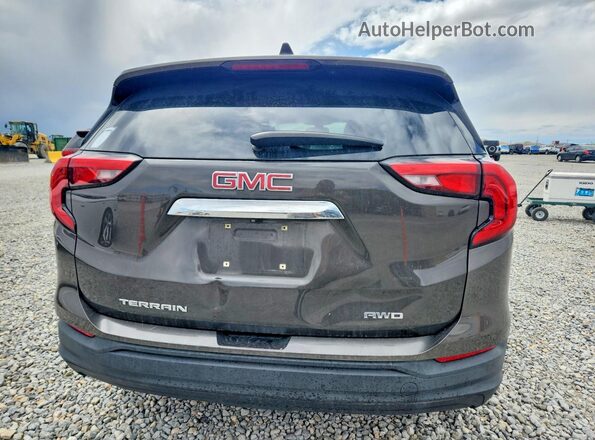 3GKALTEV4KL157865 2019 GMC TERRAIN Серый Вид сзади