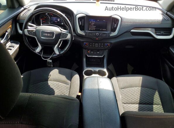 3GKALTEV4LL114001 2020 GMC TERRAIN Белый Вид панели приборов