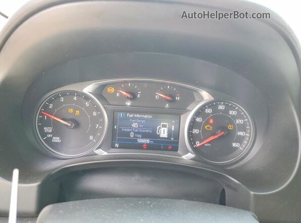 3GKALTEV4LL114001 2020 GMC TERRAIN Белый Вид щитка приборов