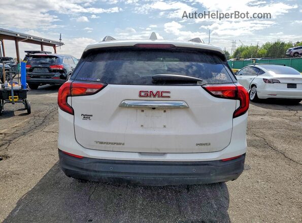 3GKALTEV4LL114001 2020 GMC TERRAIN Белый Вид сзади