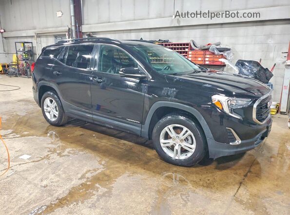 3GKALTEV5ML366003 2021 GMC TERRAIN Черный Передняя правая четверть
