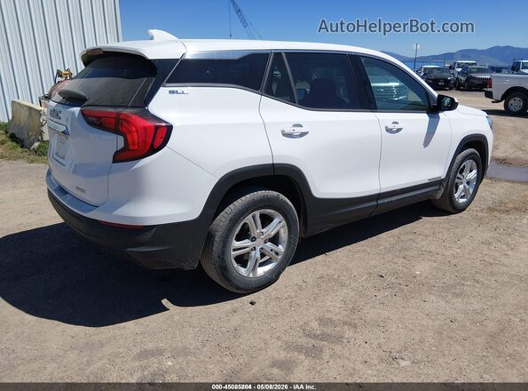 3GKALTEV6LL296820 2020 GMC TERRAIN Белый Задняя правая четверть