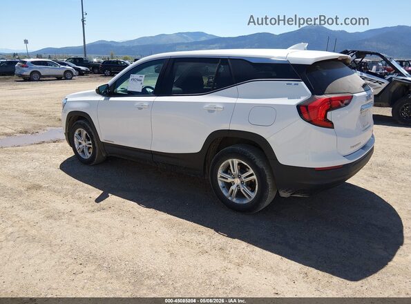 3GKALTEV6LL296820 2020 GMC TERRAIN Белый Задняя левая четверть
