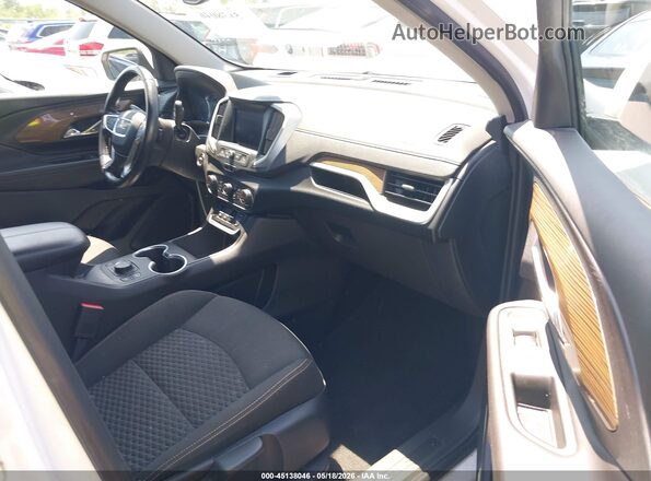 3GKALTEV6LL302132 2020 GMC TERRAIN Белый Вид салона спереди