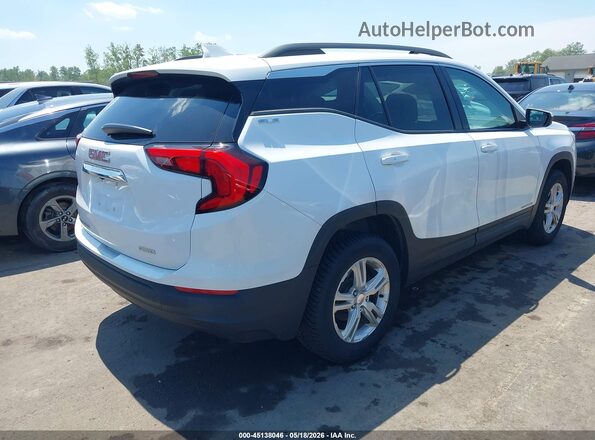 3GKALTEV6LL302132 2020 GMC TERRAIN Белый Задняя правая четверть