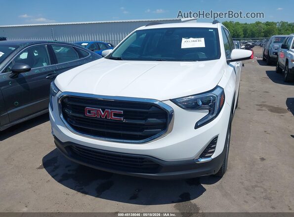 3GKALTEV6LL302132 2020 GMC TERRAIN Белый Вид щитка приборов