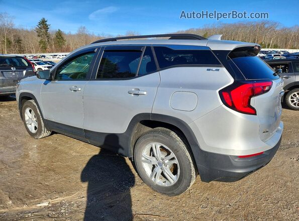 3GKALTEV6ML393307 2021 GMC TERRAIN Серебряный Задняя левая четверть