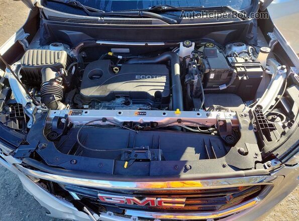 3GKALTEV6ML393307 2021 GMC TERRAIN Серебряный Вид подкапотного пространства
