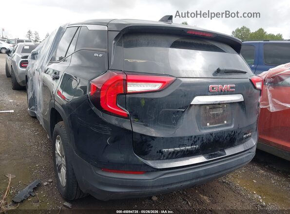 3GKALTEV7NL168136 2022 GMC TERRAIN Черный Задняя левая четверть