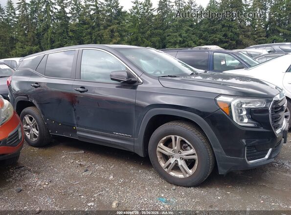 3GKALTEV7NL168136 2022 GMC TERRAIN Черный Вид задней части салона