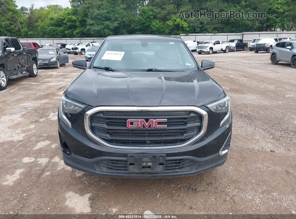 3GKALTEV8JL269261 2018 GMC TERRAIN Черный Вид щитка приборов