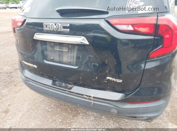 3GKALTEV8JL269261 2018 GMC TERRAIN Черный Вид спереди