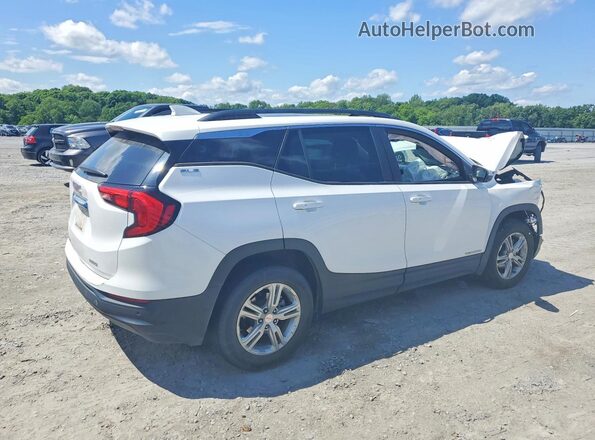 3GKALTEV8ML312727 2021 GMC TERRAIN Белый Задняя правая четверть