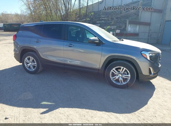 3GKALTEV9ML381233 2021 GMC TERRAIN Gray Przód prawy