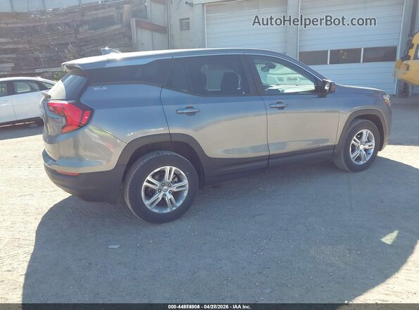 3GKALTEV9ML381233 2021 GMC TERRAIN Gray Tył prawy