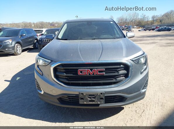 3GKALTEV9ML381233 2021 GMC TERRAIN Gray Widok zestawu wskaźników