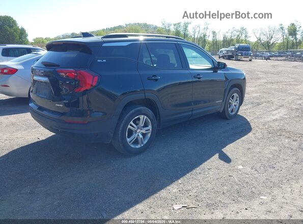 3GKALTEVXLL126279 2020 GMC TERRAIN Черный Задняя правая четверть
