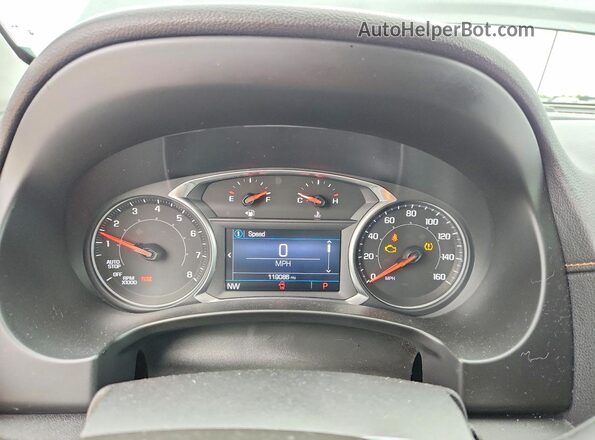 3GKALTEX2KL339002 2019 GMC TERRAIN Charcoal Widok zestawu wskaźników