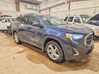 2018 Gmc Terrain Sle Синий vin: 3GKALTEX6JL341236