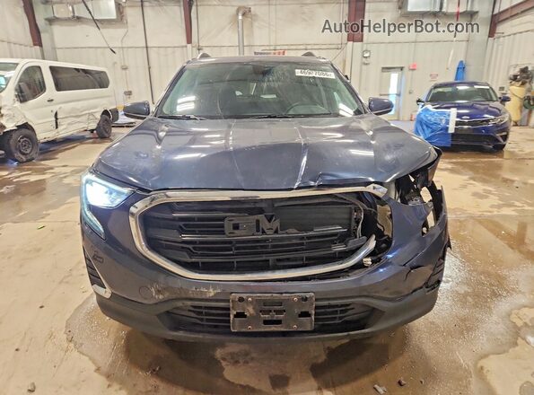 3GKALTEX6JL341236 2018 GMC TERRAIN Синий Вид спереди