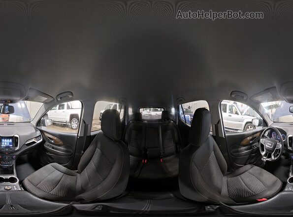 3GKALTEX6JL341236 2018 GMC TERRAIN Синий Вид наклейки с VIN-кодом