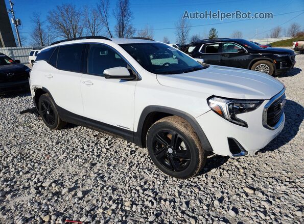 3GKALTEX8KL212822 2019 GMC TERRAIN White Przód prawy