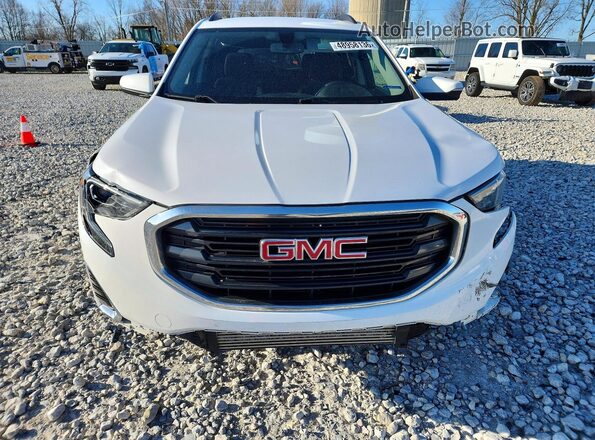 3GKALTEX8KL212822 2019 GMC TERRAIN White Widok z przodu