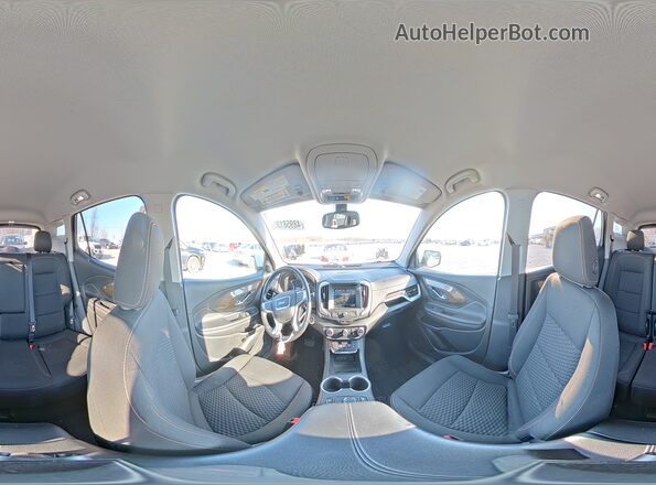 3GKALTEX8KL212822 2019 GMC TERRAIN White Widok wnętrza 360 stopni