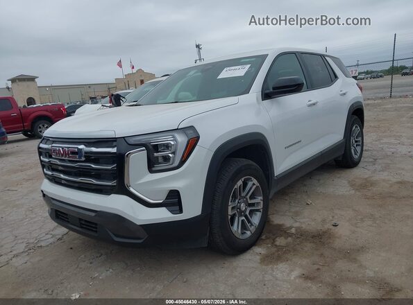 3GKALUEG7SL303084 2025 GMC TERRAIN Белый Передняя левая четверть