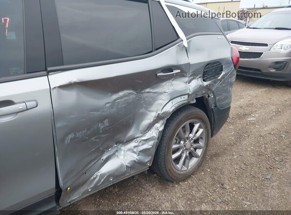 3GKALVEG3PL136686 2023 GMC TERRAIN Серебряный Вид спереди
