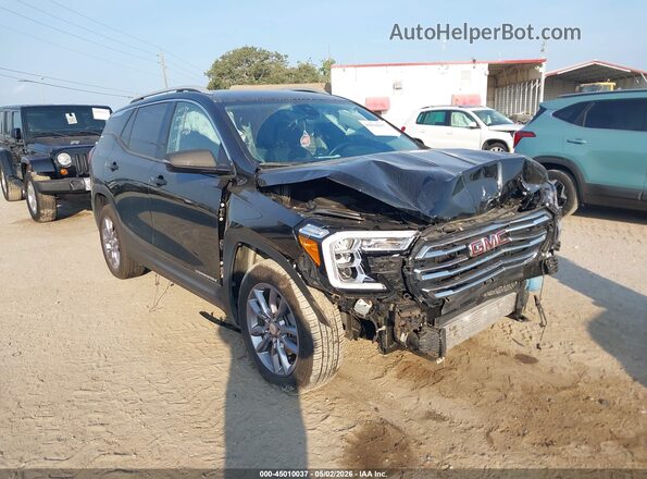 3GKALVEG3PL257363 2023 GMC TERRAIN Черный Передняя правая четверть