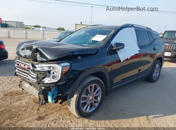3GKALVEG3PL257363 2023 GMC TERRAIN Черный Передняя левая четверть