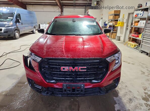 3GKALVEG3RL356428 2024 GMC TERRAIN Бордовый Вид спереди