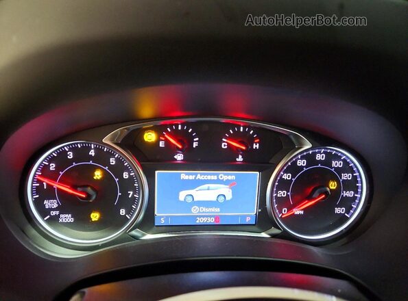 3GKALVEG3RL356428 2024 GMC TERRAIN Бордовый Вид щитка приборов