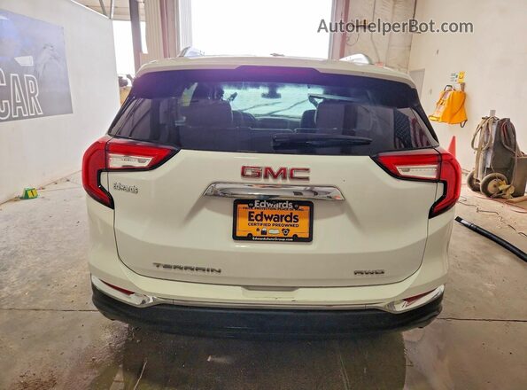 3GKALVEG4RL330498 2024 GMC TERRAIN White Widok z tyłu