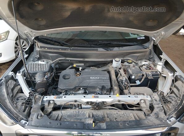 3GKALVEV0LL251478 2020 GMC TERRAIN Серебряный Вид сзади