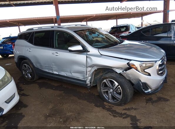 3GKALVEV0LL251478 2020 GMC TERRAIN Серебряный Вид задней части салона