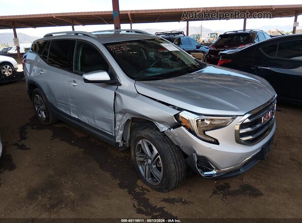 3GKALVEV0LL251478 2020 GMC TERRAIN Серебряный Вид спереди
