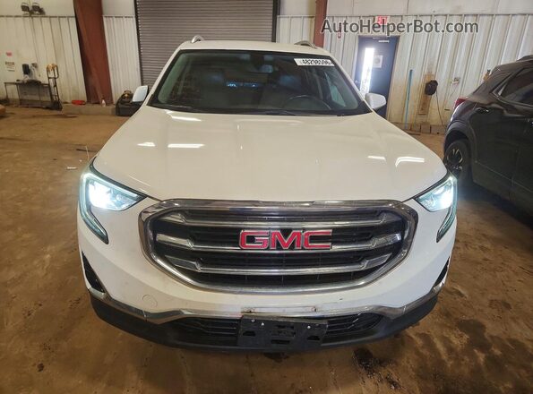 3GKALVEV1KL378304 2019 GMC TERRAIN Белый Вид спереди