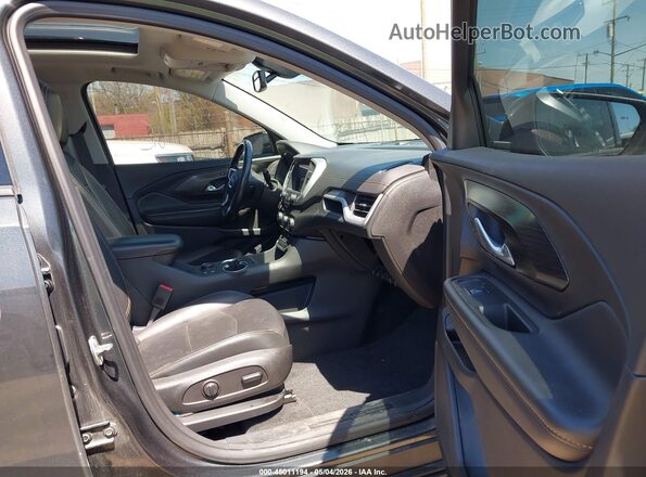 3GKALVEV2KL219355 2019 GMC TERRAIN Серый Вид салона спереди