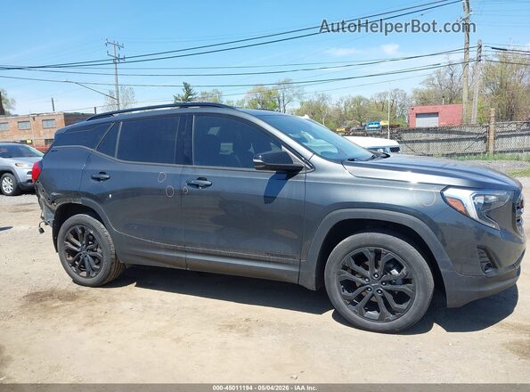 3GKALVEV2KL219355 2019 GMC TERRAIN Серый Панорамный вид салона 360°