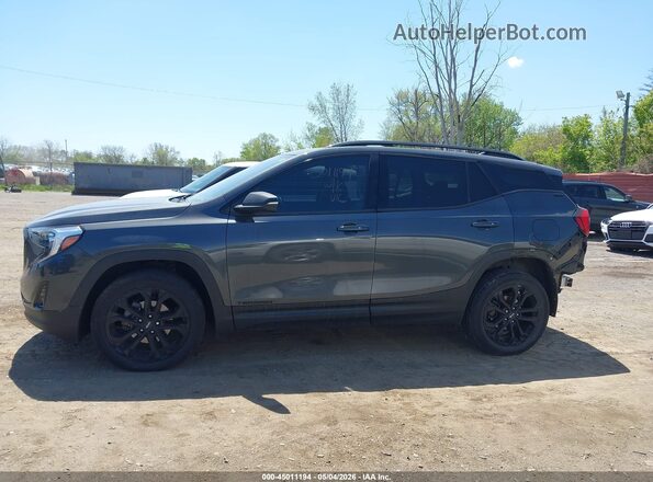 3GKALVEV2KL219355 2019 GMC TERRAIN Серый 