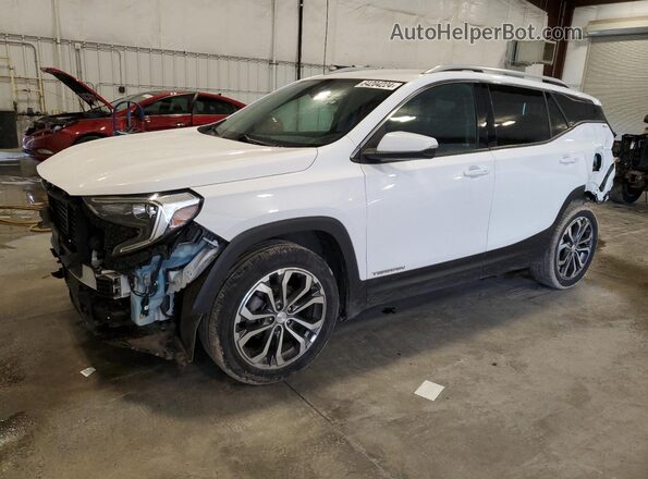 3GKALVEV2ML317627 2021 GMC TERRAIN White Przód lewy