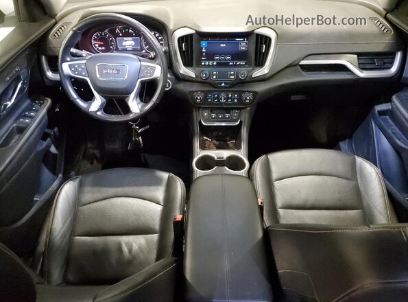 3GKALVEV2ML317627 2021 GMC TERRAIN White Widok deski rozdzielczej
