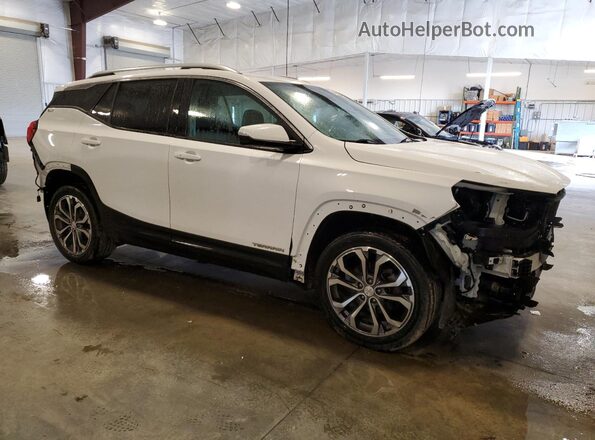 3GKALVEV2ML317627 2021 GMC TERRAIN White Przód prawy