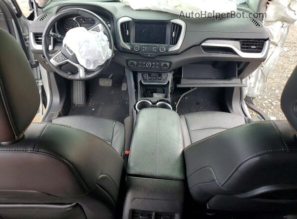 3GKALVEV2ML338722 2021 GMC TERRAIN Серебряный Вид панели приборов