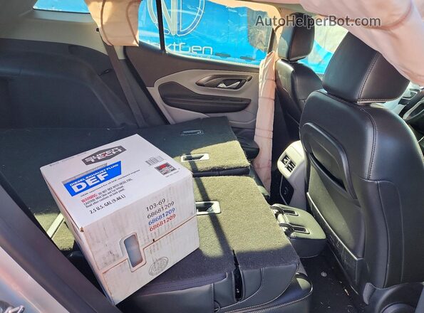 3GKALVEV4KL332286 2019 GMC TERRAIN Серебряный Вид задней части салона